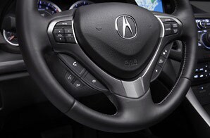 Dark Metal Steering Wheel Trim